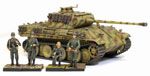 Panther G Late Production w/Zimmerit (9.Pz.Div. 'Hohenstaufen') + Wehrmacht Infantry 1:35