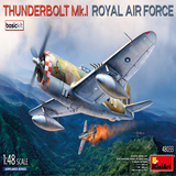MiniArt 48033 Thunderbolt Mk.I. Royal Air Force. BASIC KIT