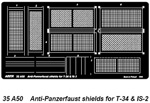 Anti-Panzerfaust shields for T-34 & IS-2 1/35