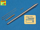 Set of 2 barrels for German Heavy Tank MAUS 1:72