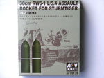 38cm RW6-1 L 5.4 Assault Rocket for Sturmtiger 1/35