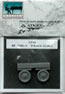 Bf 109G-6 wheels + paint mask - Type B (hasegawa) 1:48