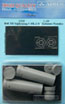BAC EE Lightning F Mk. 2/6 exhaust nozzles (airfix) 1:48