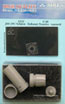 JAS-39C Gripen exhaust nozzle - opened (italeri) 1:48