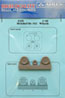 He 162 wheels + paint mask 1:48
