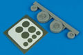 Phantom FGR.2 wheels & paint masks - REV/HAS