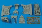 Spitfire Mk. V cockpit set - HASEGAWA 