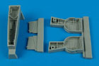 P-39 Airacobra wheel bays - HASEGAWA 