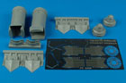 F-22A Raptor exhaust nozzle - ACADEMY 