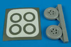 Hurricane Mk.I wheels & paint masks 