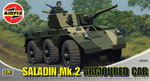 Saladin Mk11 Armoured Car - (1:76 Scales)