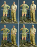 German DAK Panzer Crew Set (2 figures) 1/35 