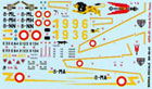 BD 48-41 Dassault Alpha Jet 8-MA (special scheme 60 years), 8-ML, 8-MH, 8-NN (4 décorations)