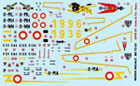 BD 72-22 Dassault Alpha Jet 8-MA (special scheme 60 years), 8-ML, 8-MH, 8-NN (4 décorations)