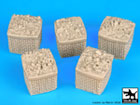 Sandbag armored wall 1 1/35 