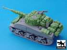 British Sherman Firefly hessian tape camo net 1/35