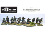 US Airborne Squad (10 Miniatures) 28mm (Metal)