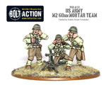 US Army 60mm Mortar Team 28mm (Metal)