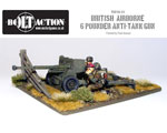 British Para 6 Pounder ATG & Crew 28mm (Metal)