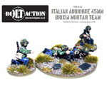 Italian Paratroopers - 45mm Brixia Mortar Team (4 Miniatures) 28mm (Metal)