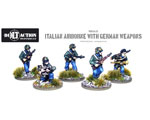 Italian Airborne with German Weapons (5) 28mm (Metal)
