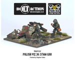 Polish Army WZ36 37mm ATG (3 Miniatures)
