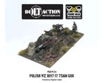 Polish Army 75mm Gun 28mm (Metal)