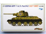 BeutePanzer T-34/76 Mod. German Army 1942 Cast Turret 1/35