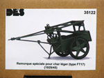 Remorque Citerne pour char Renault FT17 (1929-45)