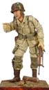 Parachutiste 82ème Airborne (Normandie 1944) figurine 120mm