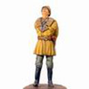 Officier (1941/45) en bonnet de fourrure 1:35