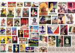 Diorama - Mixed Commercial & Political Posters WWII Era - France