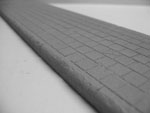 Diorama - Sidewalk, square tiles