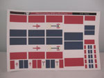 Diorama - French War Flags on Real Cotton