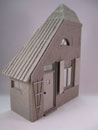 Diorama - The Farmhouse incl. 2 stained glass windows, clear acetate sheet and plastic strip