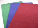 Diorama - Carpeting on real cloth - Set of 3 uniform colours (Dark Red - Royal Blue - Green)