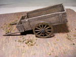 Diorama - Hand Cart incl. a decal, chain and copper eyelets