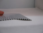 Diorama - Corrugated Sheet - Aluminium 20x10cm