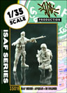 ISAF SERIES  Afghan + US soldier 