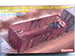 1/35 German Railway Gondola Typ Ommr w/Crew