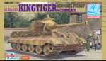 Sd.Kfz.182 King Tiger Henschel Turret w/Zimmerit