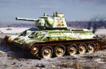 T-34/76 Mod. 1943 w/Commander Cupola (No. 112 Factory) 1:35