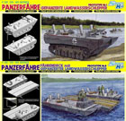 Panzerfahre Prototype Nr.1 + Nr.2 + Ponton