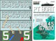 PT BOAT Generic Hull Numbers (Elco 80') 1/35