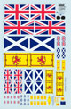 UK Antenna Flags & Stickers (Part 1) 1/35