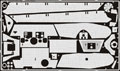 Eduard 35683 - Zimmerit King Tiger Porsche turret (DRA)