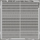 WWII IJN watertight doors  1/700