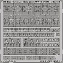 German ship guns WWII  1/700