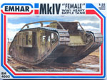 Mk IV WWI Tank Female 1:35