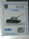 T-34 All Versions SU 85/100 Except Model 40/41  